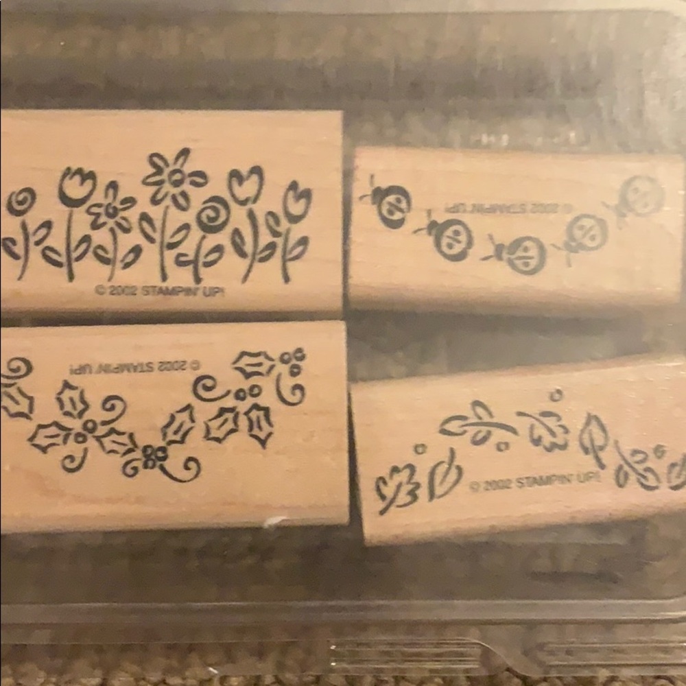 Itty bitty border Stampin up set